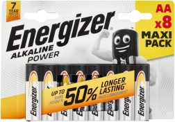 Αλκαλική μπαταρία AA ENERGIZER Alkaline Power, 8 τεμ., blister