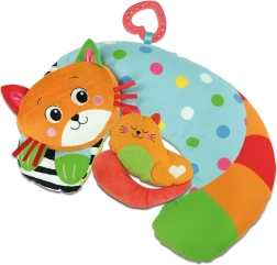 Clementoni Baby μαξιλαράκι για παιχνίδι μπρούμυτα Kitty Cat