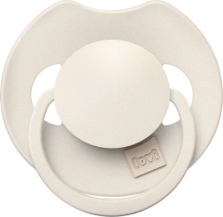 Δυναμική πιπίλα σιλικόνης LOVI PRIME 0–6 μ Coconut