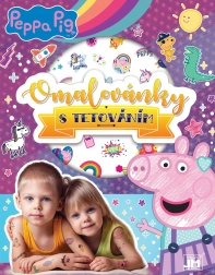 Βιβλίο ζωγραφικής και τατουάζ Peppa Pig