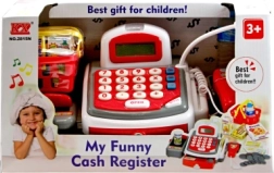 Παιδικό ταμείο με ταινία μεταφοράς και αξεσουάρ, λευκό