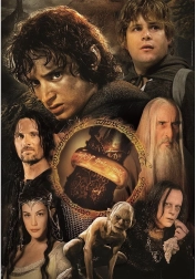 Clementoni παζλ Άρχοντας των Δαχτυλιδιών 1000 κομμάτια