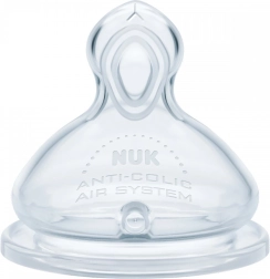 Στόμιο – θηλή NUK First Choice+ Flow Control 6+ μηνών, 2 τεμ.