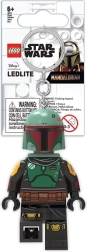 LEGO Star Wars φωτιζόμενο μπρελόκ για κλειδιά Boba Fett με LED