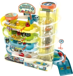 Διώροφο γκαράζ με ασανσέρ για 6 αυτοκίνητα με φωτεινά και ηχητικά εφέ