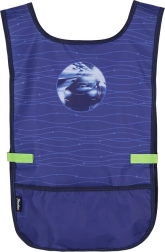 Ποδιά-πόντσο OXY Sherpy Blue για εικαστικές και δημιουργικές δραστηριότητες