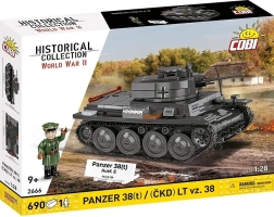 Σετ κατασκευής άρματος Panzer 38(t) / LT vz. 38 2 σε 1 – 690 κομμάτια