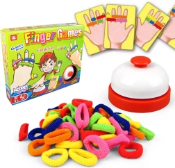 Παιχνίδι δεξιοτεχνίας WOOPIE FINGER GAMES – πολύχρωμα λαστιχάκια (4+)