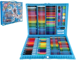 Δημιουργικό art box διάστημα – σετ ζωγραφικής 178 τεμ. σε πλαστικό βαλιτσάκι