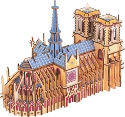 Ξύλινο 3D παζλ Καθεδρικός Ναός Notre-Dame