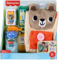fisher-price αρκουδάκι-σακίδιο – ενεργό σετ κάμπινγκ για μικρούς εξερευνητές