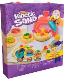 Kinetic sand σετ για πίτσα SquishPizza – δημιουργικό σετ με φούρνο και εργαλεία