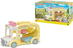 Sylvanian Families πολύχρωμο λεωφορείο παιδικού σταθμού