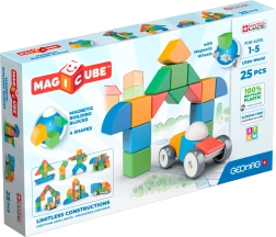 Geomag Magicube Shapes – μαγνητικό κατασκευαστικό σετ 25 τεμαχίων