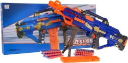Μεγάλη καραμπίνα BLAZE STORM για αφρώδη βελάκια – μπλε, αυτόματο blaster
