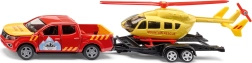 Siku Super ορεινή υπηρεσία διάσωσης Nissan Navara με ελικόπτερο