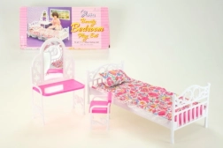 Glorie κρεβάτι και μπουντουάρ για κούκλες