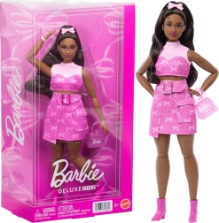 Barbie Deluxe Style ροζ ντένιμ – μοντέρνα κούκλα με αξεσουάρ