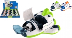 Πλαστικό διαστημικό διαστημολόγιο με αστροναύτη με μηχανισμό αδράνειας