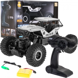 RC εκτός δρόμου αυτοκίνητο Crawler Monster 1:18 για παιδιά 6+ – Ασημί
