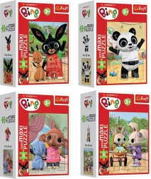 Μίνι μάξι παζλ 20 κομματιών BING – φίλοι, 4 μοτίβα