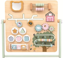 Ξύλινη activity board Φάρμα για παιδιά 2+