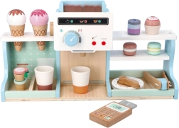 Ξύλινο παγωτατζίδικο και καφετέρια για παιδιά