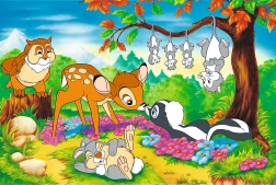 Παζλ Bambi και δασικοί φίλοι 160 κομμάτια