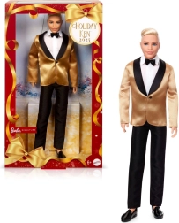 Συλλεκτική κούκλα BARBIE Ken Holiday 2025