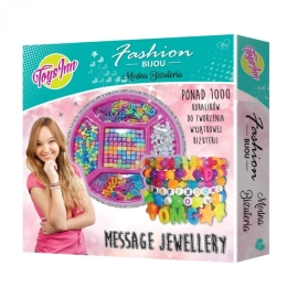 Σετ κατασκευής βραχιολιών με γράμματα Message Jewellery