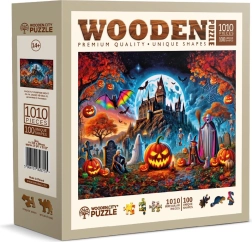 Wooden City ξύλινο παζλ Κολοκύθα Halloween, 1010 κομμάτια