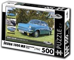 Παζλ RETRO-AUTA Škoda 1000 MB 1966 – 500 κομμάτια