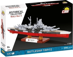 Σετ κατασκευής θωρηκτού TIRPITZ 1:700 (593 τεμάχια)