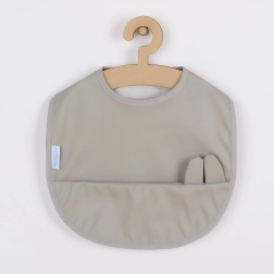 Πλενόμενο σαλιάρα NEW BABY 34 × 25 cm γκρι