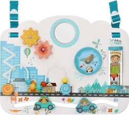 Ξύλινος αισθητηριακός ενεργός πίνακας Παιδιά του κόσμου