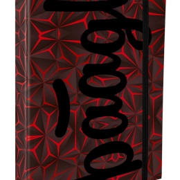 Baagl φάκελοι για σχολικά τετράδια A4 Jumbo Red Polygon