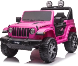 Παιδικό ηλεκτρικό αυτοκινητάκι BABY MIX JEEP WRANGLER RUBICON ροζ