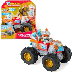 T-Racers Power Trucks Mega Striker σετ 2σε1 μετασχηματιζόμενο