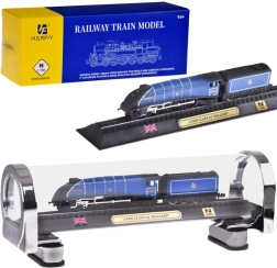 Συλλεκτικό μοντέλο ατμομηχανής LNER Class A4 Mallard 1:160 σε βιτρίνα παρουσίασης