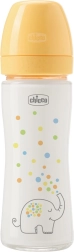 Chicco γυάλινο μπιμπερό Perfect Easy 240 ml με αργή ροή 0m+