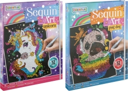 Δημιουργία εικόνων με αριθμούς – μονόκερος ή σκυλάκι, 20 × 25 cm