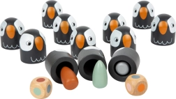 Χρωματιστό παιχνίδι μνήμης (pexeso) Small Foot Safari – ξύλινο παιχνίδι μνήμης με ζάρι