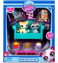 Σετ Littlest Pet Shop σνακ με γατάκια – πακέτο παιχνιδιού