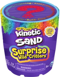 Kinetic Sand κουβαδάκι με έκπληξη – άγρια ζωάκια