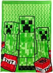 Κουβέρτα Minecraft Creeper με μαξιλάρι