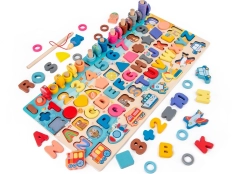 2Kids Εκπαιδευτικός πολυλειτουργικός πίνακας 6 σε 1