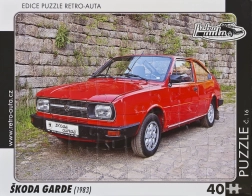 Παζλ RETRO-AUTA Škoda Garde 40 κομμάτια