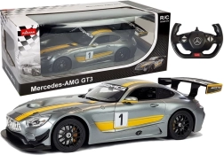 R/C αυτοκίνητο Mercedes-AMG GT3 Rastar 1:14 γκρι με τηλεχειρισμό