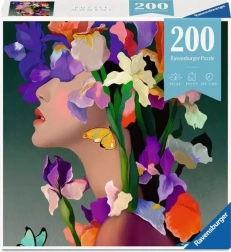Ravensburger Puzzle Moment Ανθισμένο Κεφάλι Iris 200 κομμάτια
