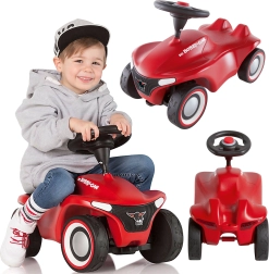 Μεγάλο κόκκινο όχημα ισορροπίας Bobby Car Neo Red